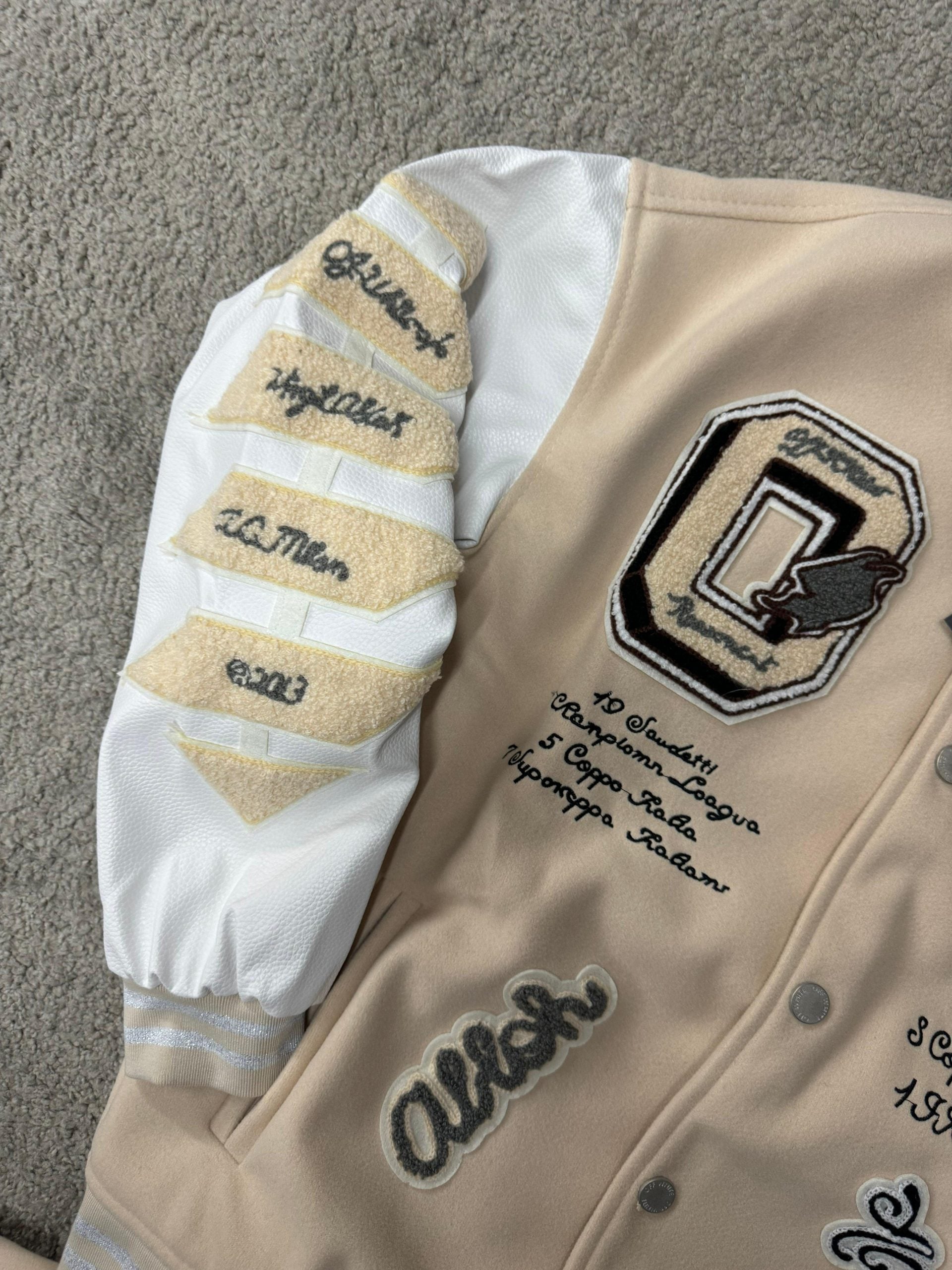 CHAQUETA OFF WHITE MAX calidad