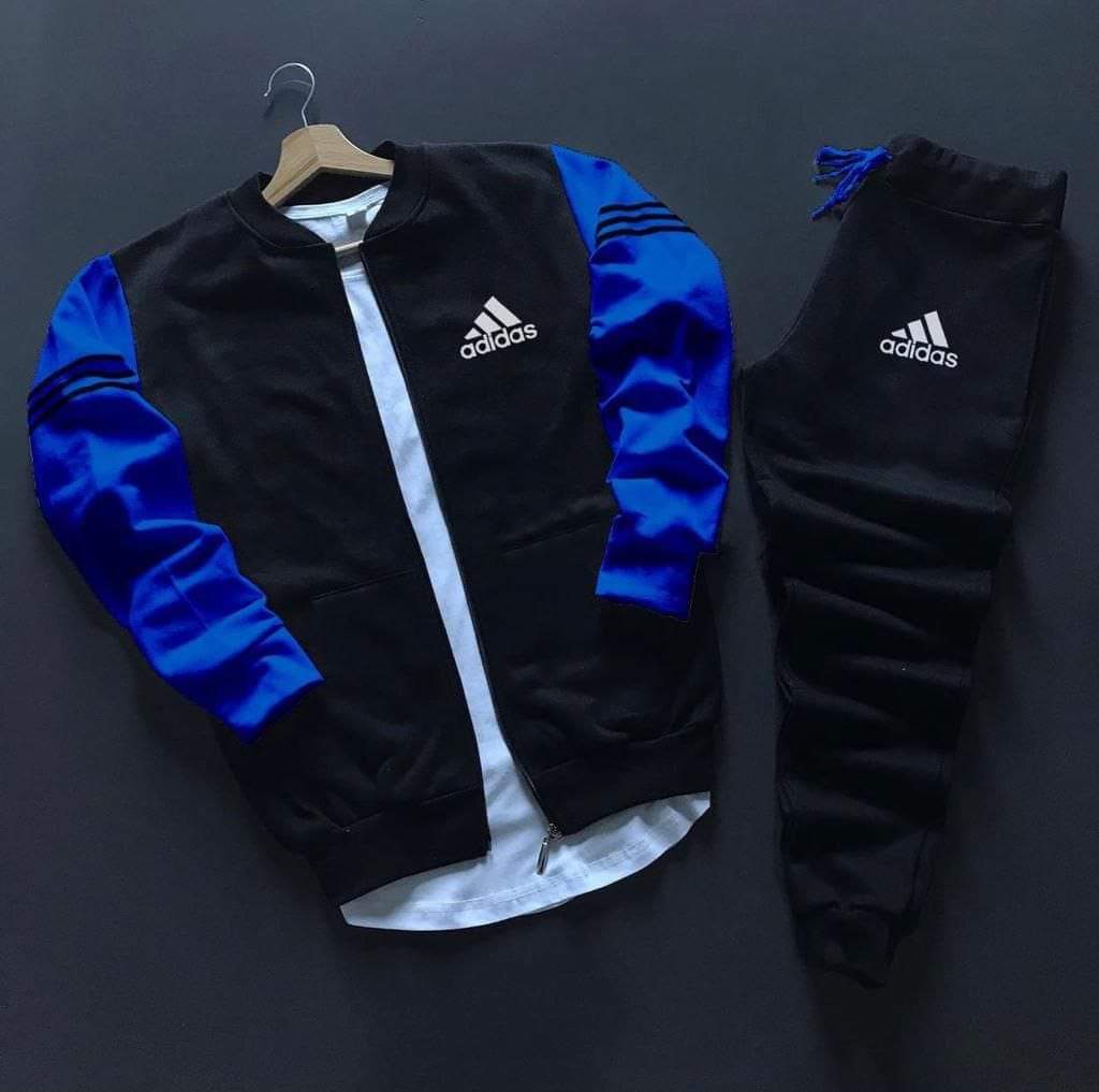 Chándal Adidas Negro y Azul