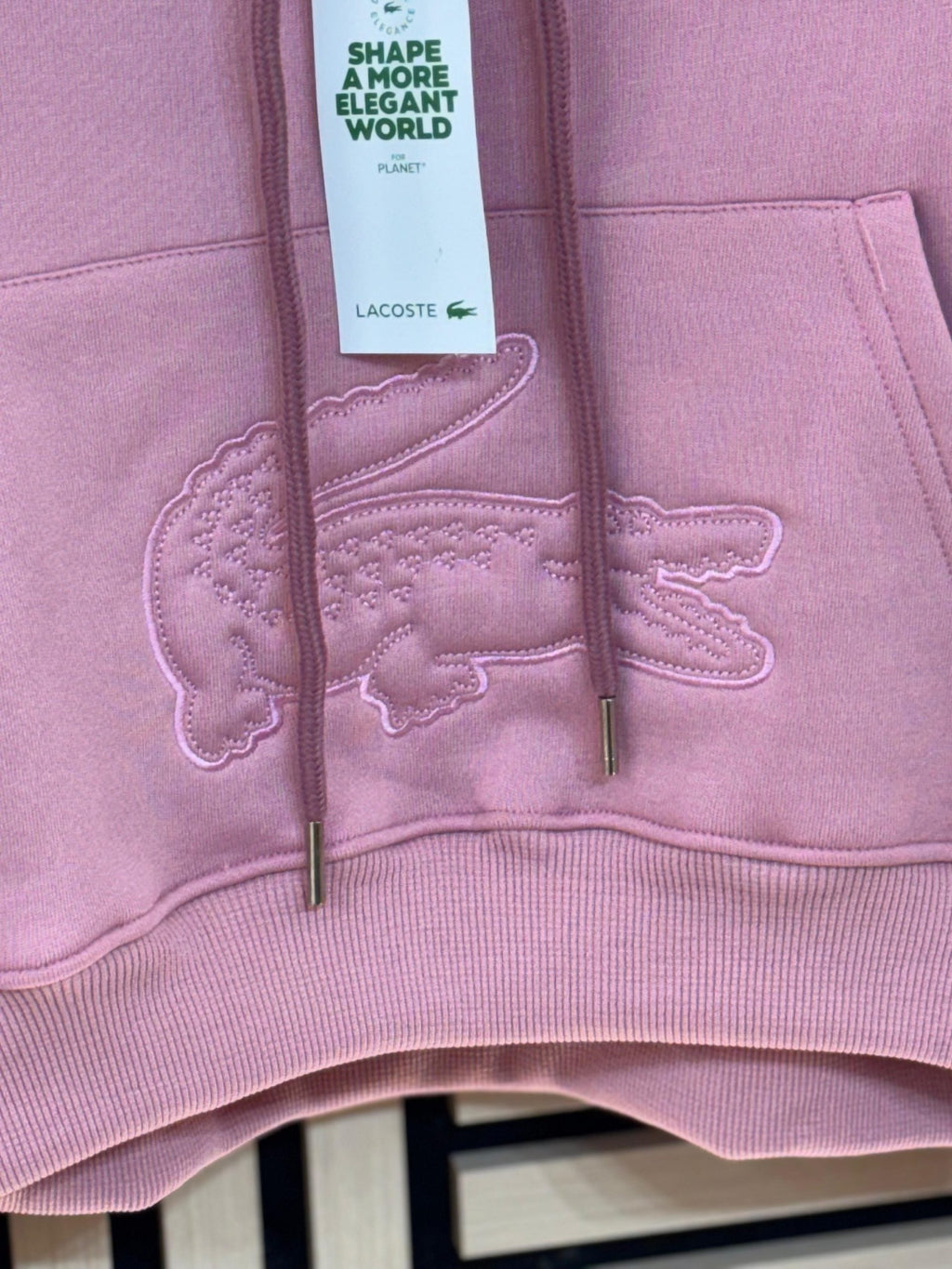 Chandal Lacoste mujer rosa