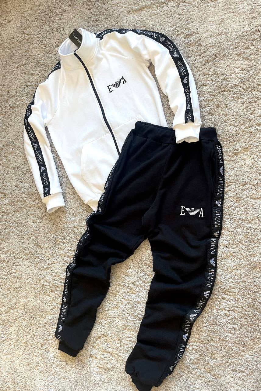 Chándal Emporio Armani Negro y Blanco