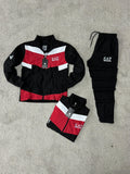 Chándal Emporio Armani Negro y Rojo