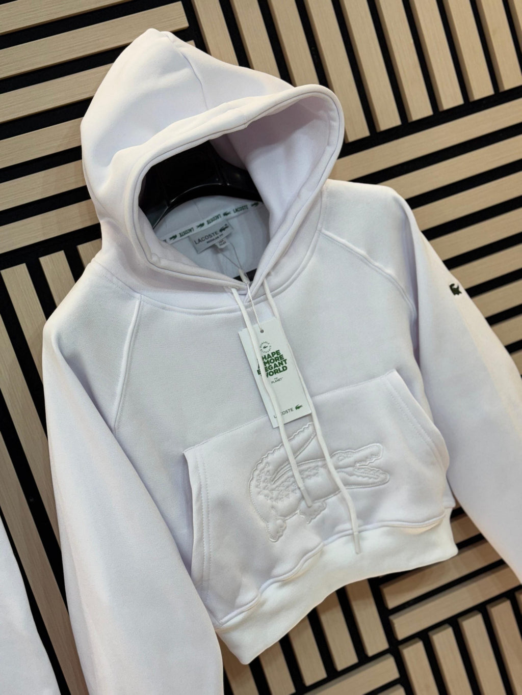 Chandal Lacoste mujer blanco
