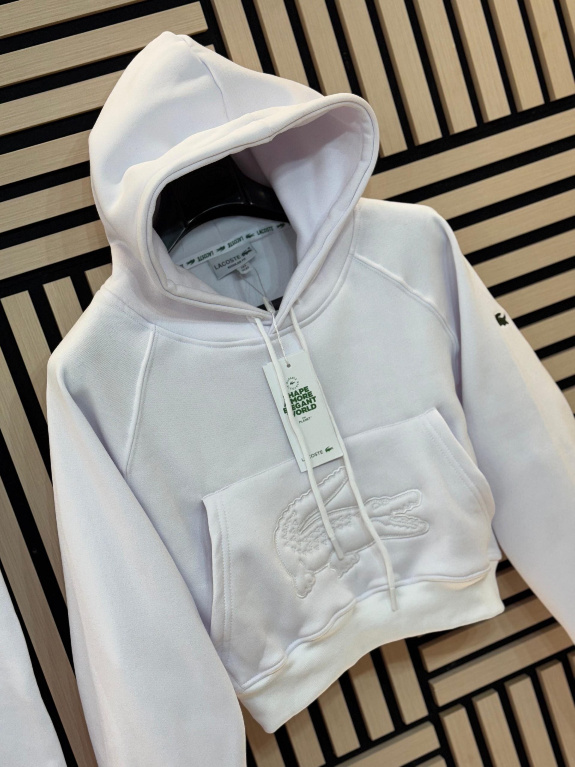 Chandal Lacoste mujer blanco