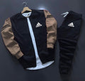 Chándal Adidas Negro y Marrón