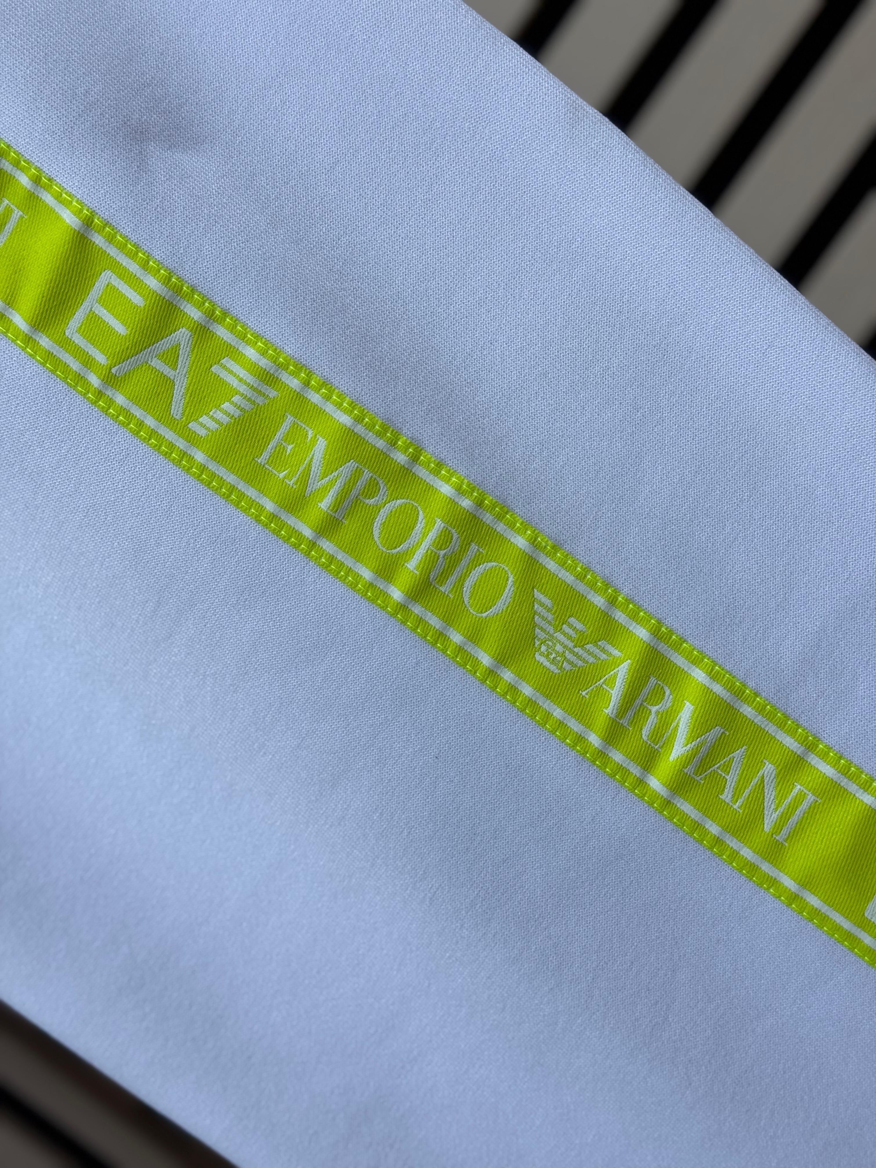 Chándal Emporio Armani Blanco y Amarillo
