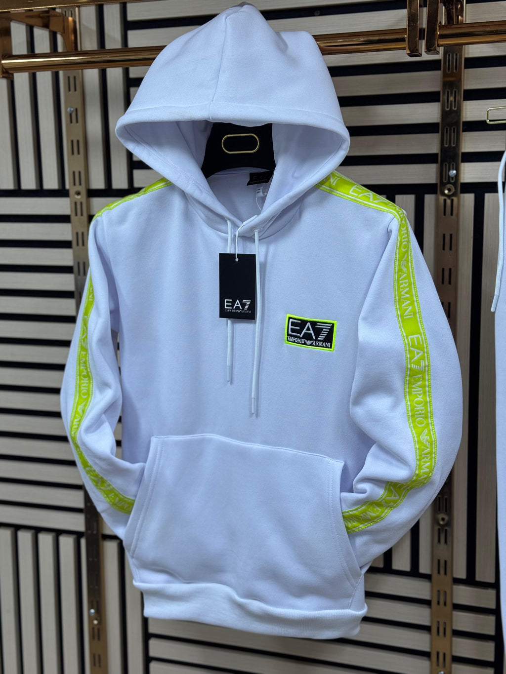 Chándal Emporio Armani Blanco y Amarillo