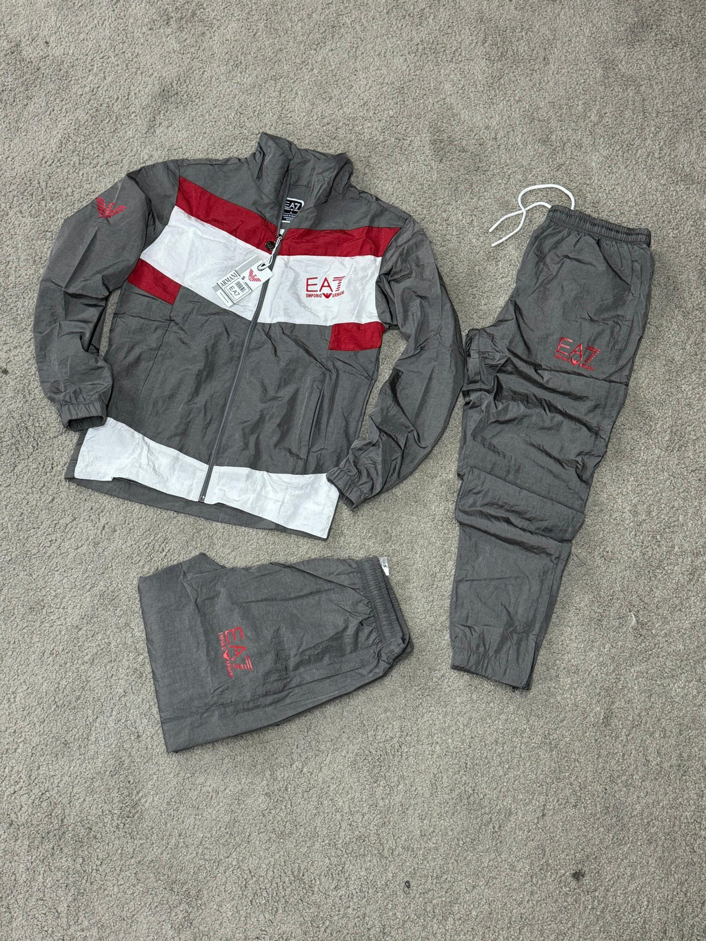 Chándal Emporio Armani Gris Oscuro