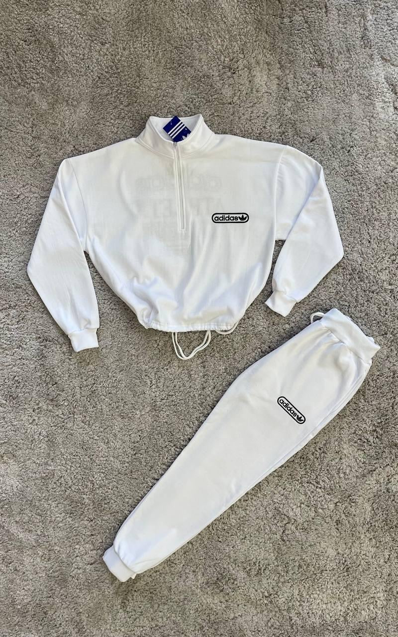 Chándal Mujer Adidas Blanco