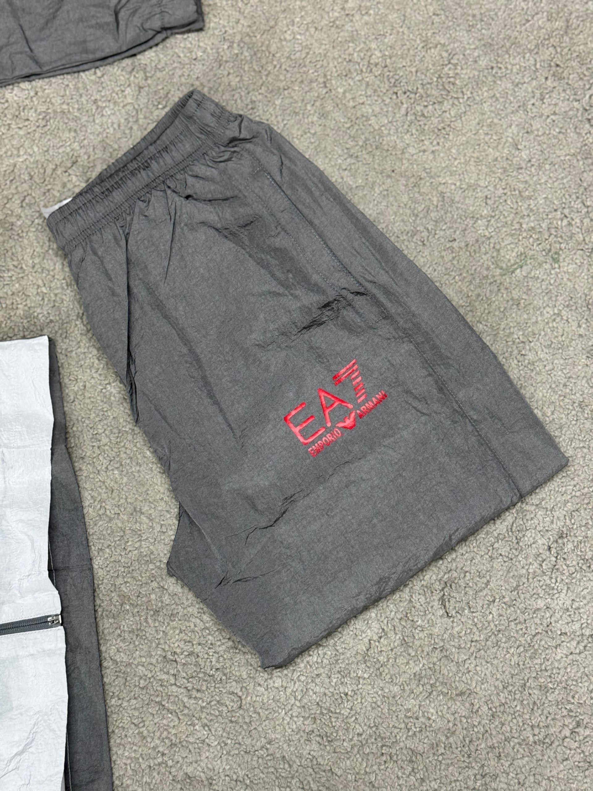 Chándal Emporio Armani Gris Oscuro