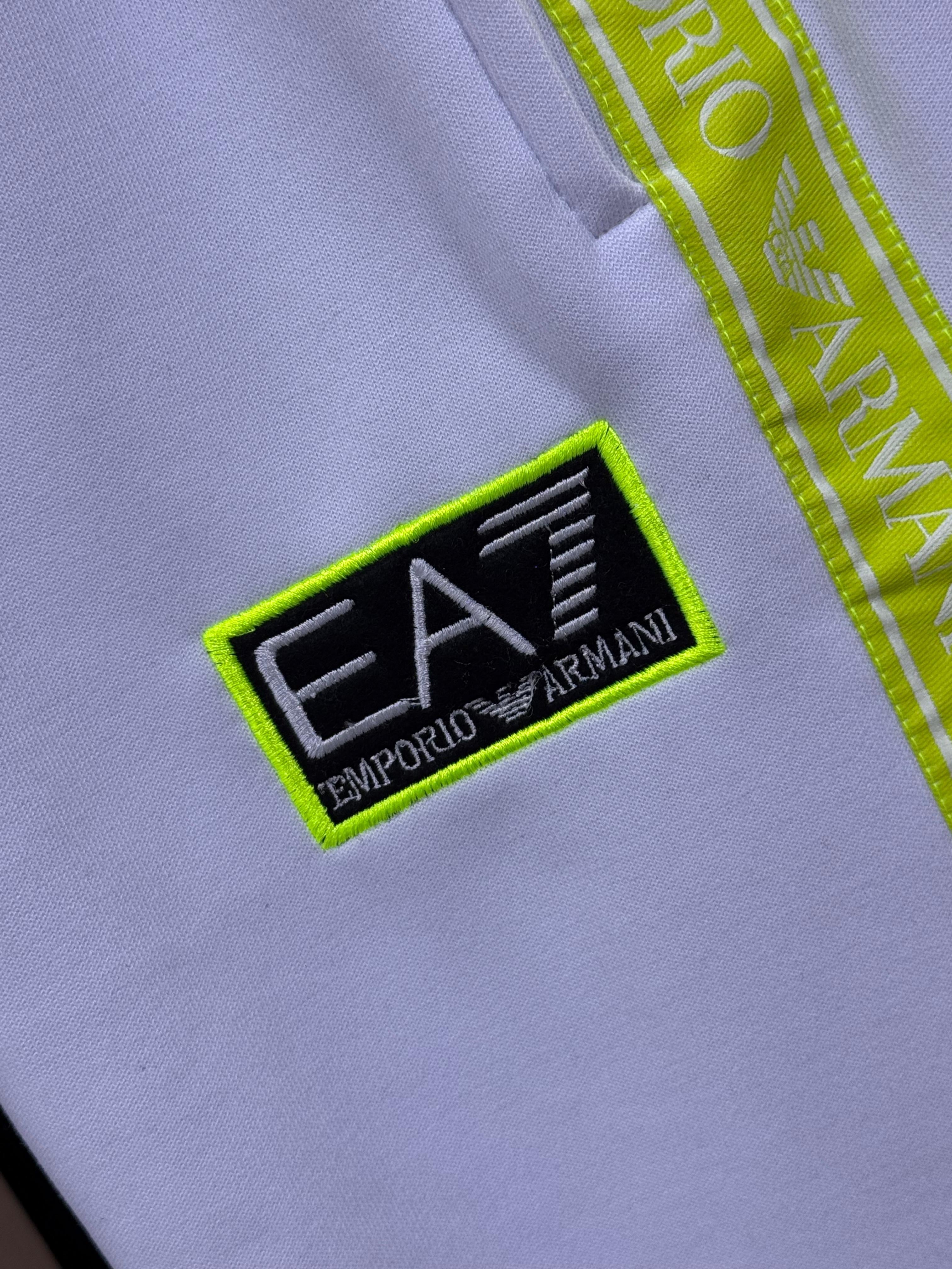 Chándal Emporio Armani Blanco y Amarillo