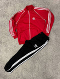 Chándal Adidas Rojo y Negro