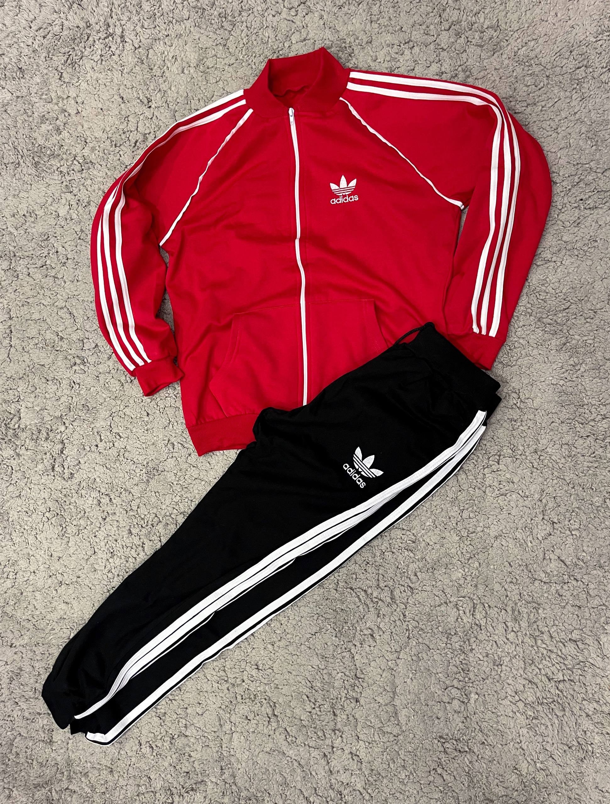 Chándal Adidas Rojo y Negro
