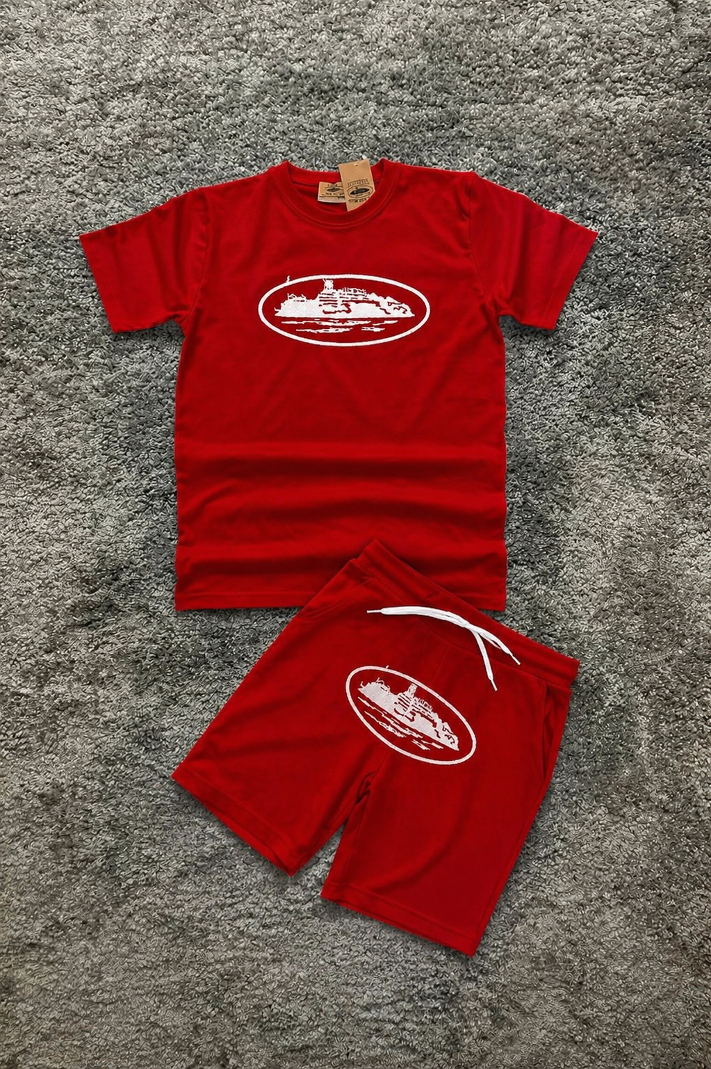 Conjunto Corteiz Trapstar Verano Rojo