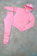Chándal Lacoste rosa Bordado