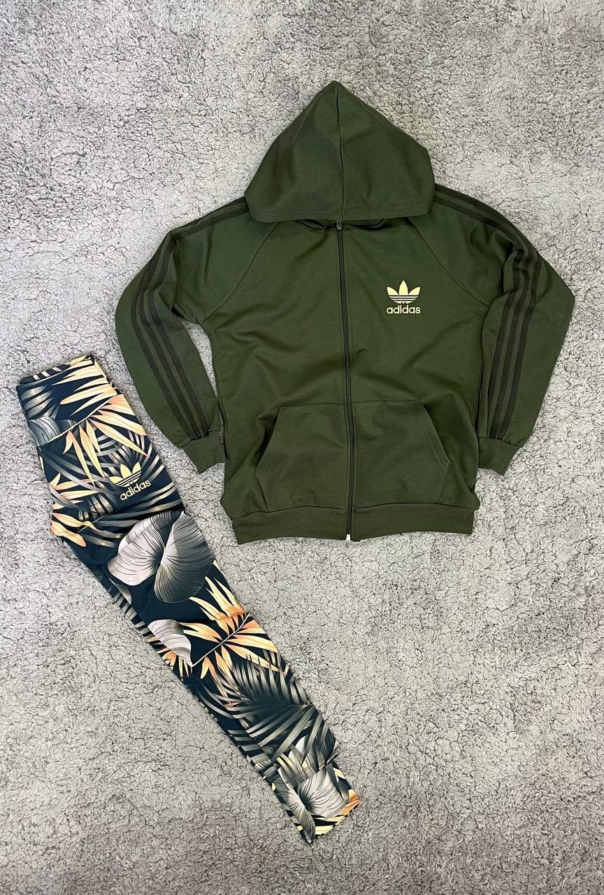 Chándal Adidas Chica Verde