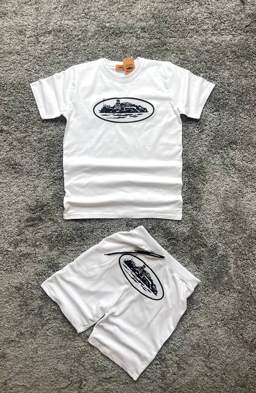Conjunto Corteiz Trapstar Verano Blanco