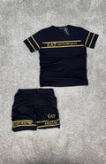 Conjunto Emporio Armani Negro y Dorado
