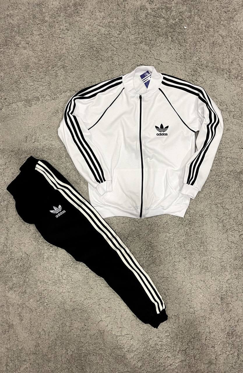 Chándal Adidas Blanco y Negro