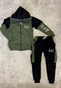 Chándal Emporio Armani Verde
