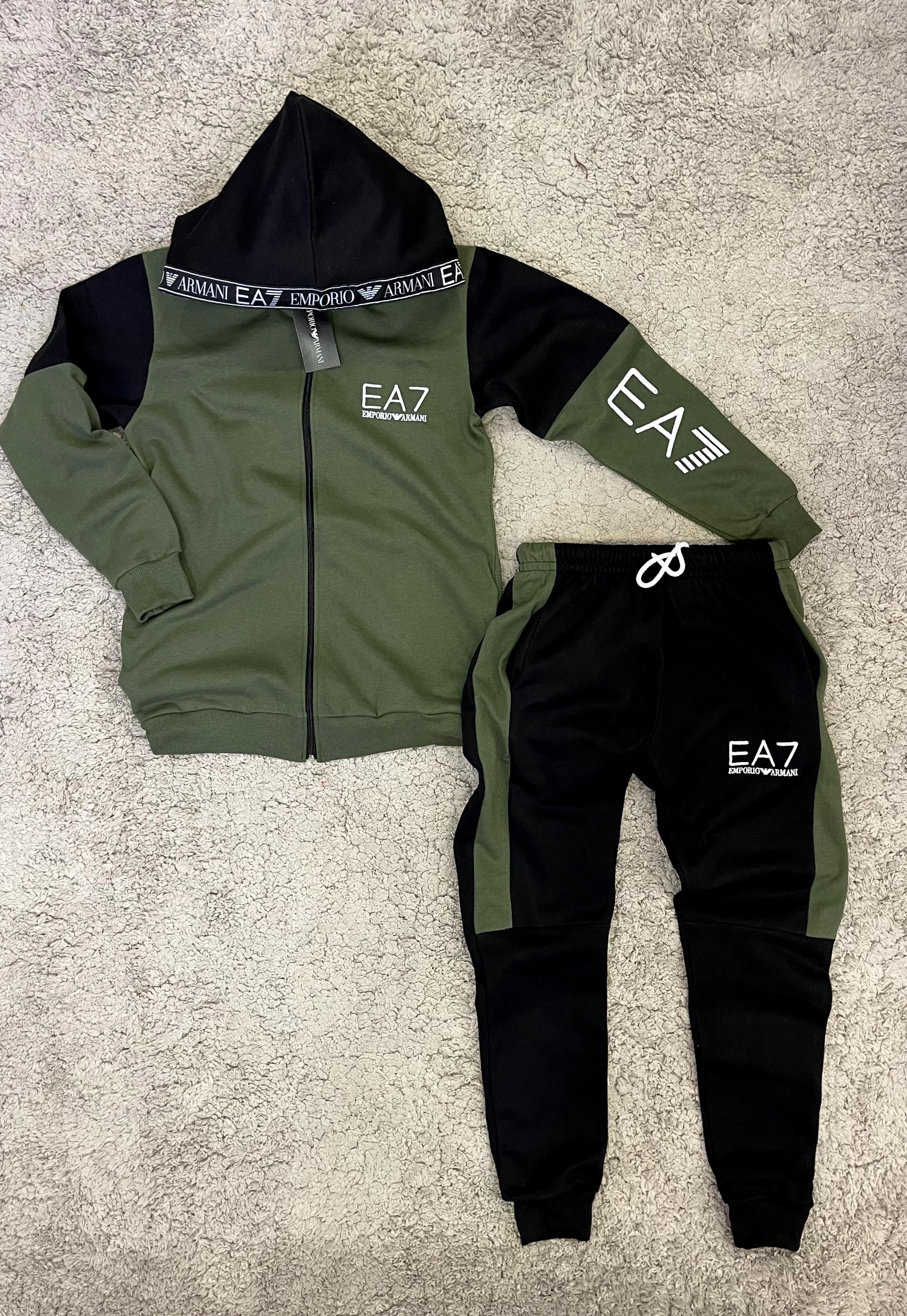 Chándal Emporio Armani Verde