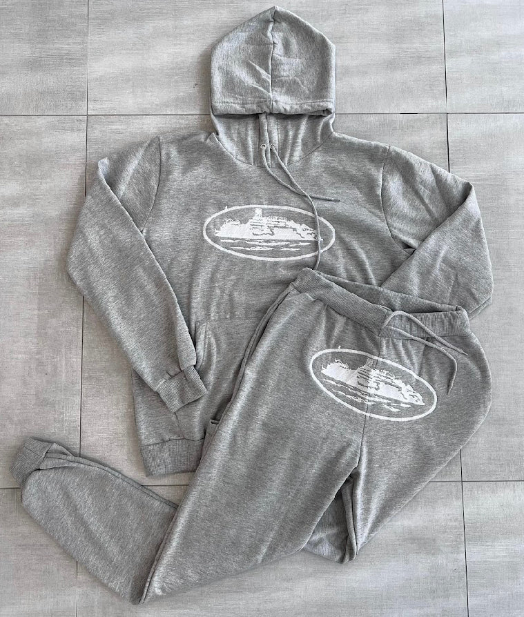Conjunto Corteiz Trapstar Gris
